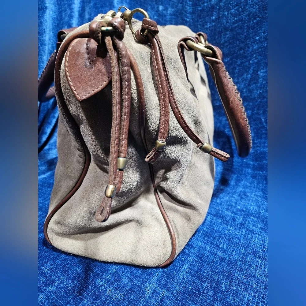 Kendall Conrad Handbag Tote Suede Leather - Picture 3 of 11